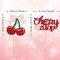 24-Pack “She’s the Cherry On Top” Glitter Cupcake Toppers – Cherry-Themed Cake Picks for Baby Showers, Bridal Showers & Fruit-Themed Parties